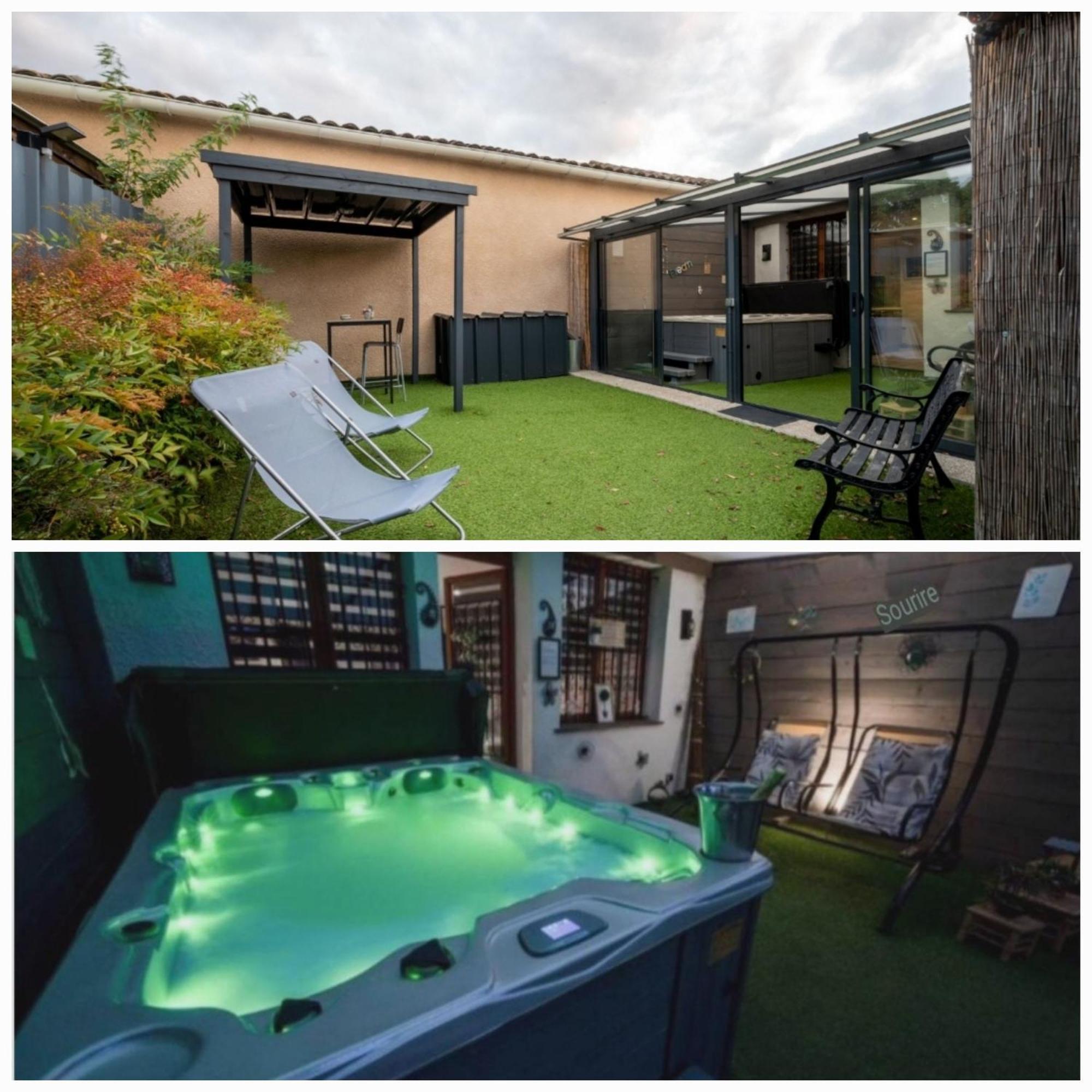 Spa Privatif Toulouse Jacuzzi Villa Aucamville Екстериор снимка